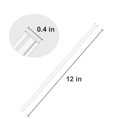 CXLL 6 Pcs Replacement Straw for Stanley Adventure Quencher 40 oz 30 oz Cup Tumbler,Straws with Cleaning Brush for Stanley Accessories - Image 2