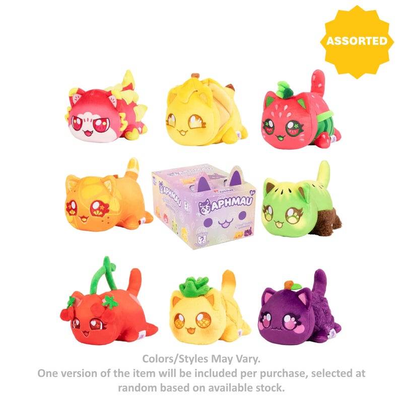 Aphmau MeeMeows Fruit Cats Limited Edition Mystery Plush Toy (15.24 cm, Assorted) - Image 1