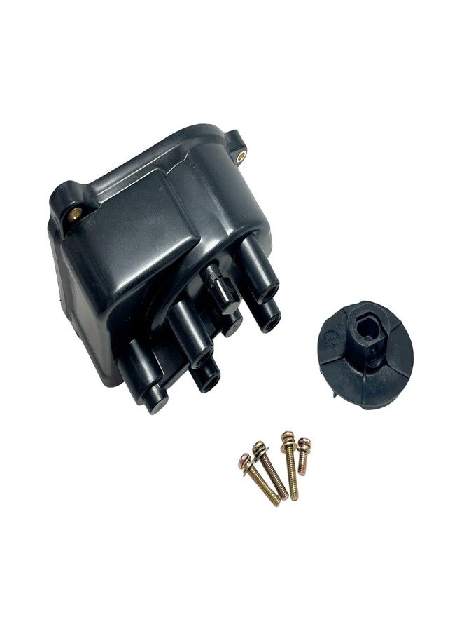 HYXUAN طقم غطاء موزع الإشعال والدوار من HYXUAN، رقم القطعة 30102-P54-006 و30103-P08-003، متوافق مع سيارات إنتيجرا (1992-2001)، أكورد (1998-2002)، سيفيك (1992-2000)، سيفيك ديل سول (1994-1997)، وCR-V (1997-2001). - Image 4