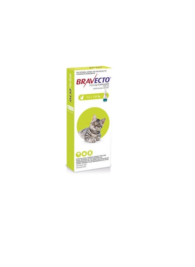 BRAVECTO Bravecto Spot-On 0.4ml (1.2-2.8kg) 