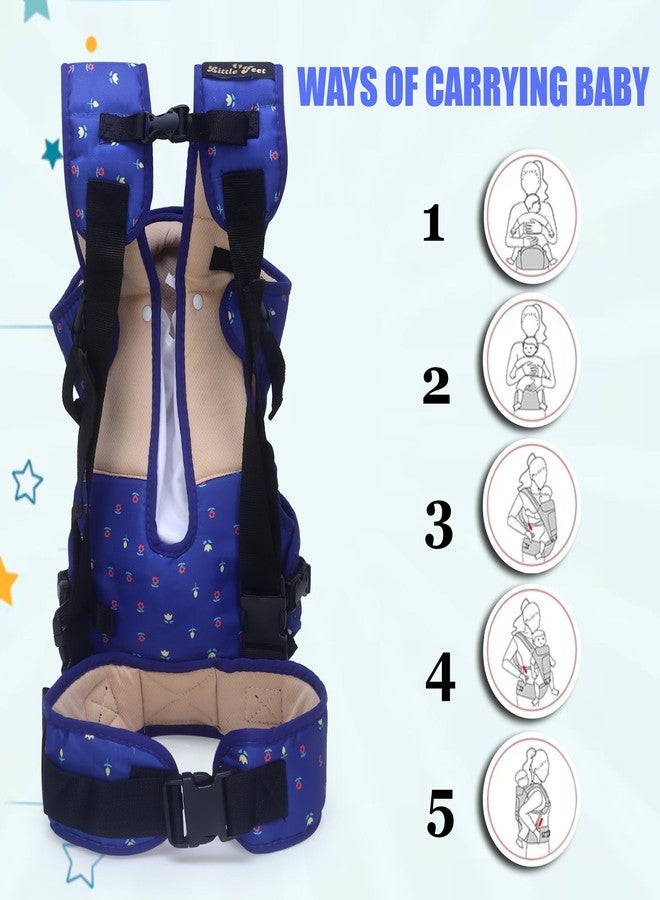 Laee cute Infant Carrier Bag for 0 to 18 Month Baby, with 3 Carry Positions for 0 to 18 Months Baby (Blue) - Image 2