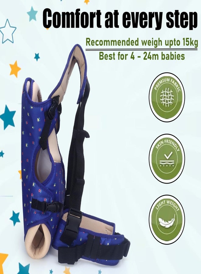 Laee cute Infant Carrier Bag for 0 to 18 Month Baby, with 3 Carry Positions for 0 to 18 Months Baby (Blue) - Image 3