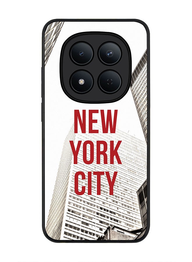 For Xiaomi Redmi Note 15 Pro 5G Case,Slim fit Camera Protection, Shockproof Thin Phone cover  - New York - Skyscraper