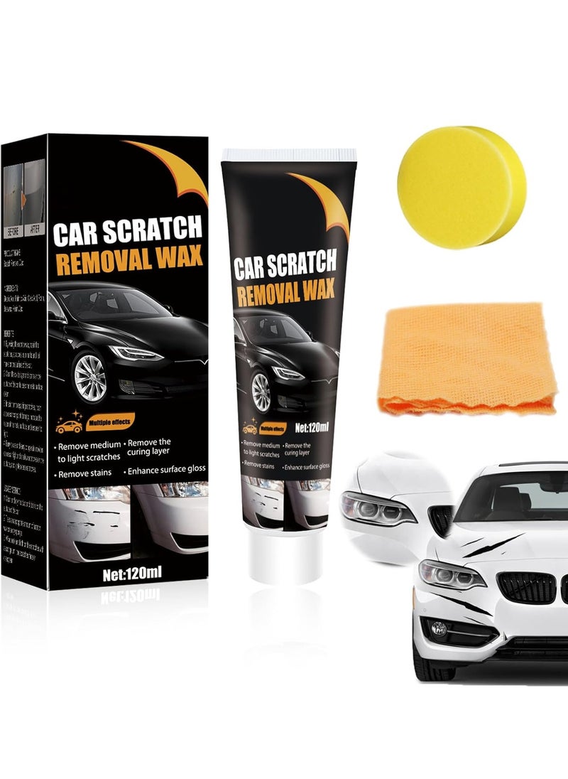 DubaiGallery Car Scratch Repair Paste 2024 New Upgrade Car Scratch Remover Car Scratch Repair Paste Polishing Wax Premium Scratch Remover Kit with Wipe & Sponge for Vehicles Polishing & Deep Scratches  - Image 1