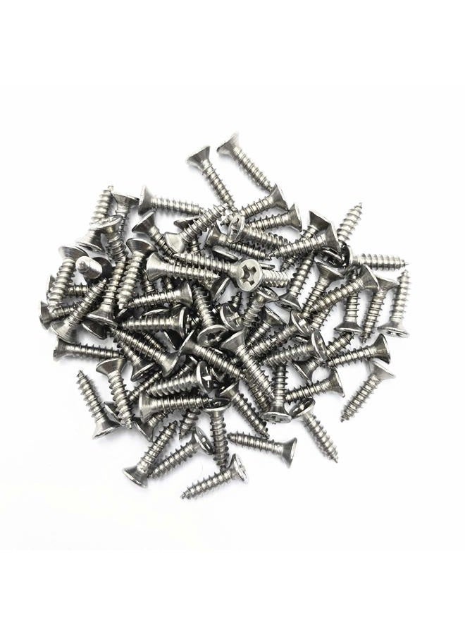 ZAQW Libertyyouxiangongsi Liberty.20Pcs Stainless Steel Folding Hinge 1 inch Cabinet Box Hinge is allocated with 80 Stainless Steel Screws - Image 3