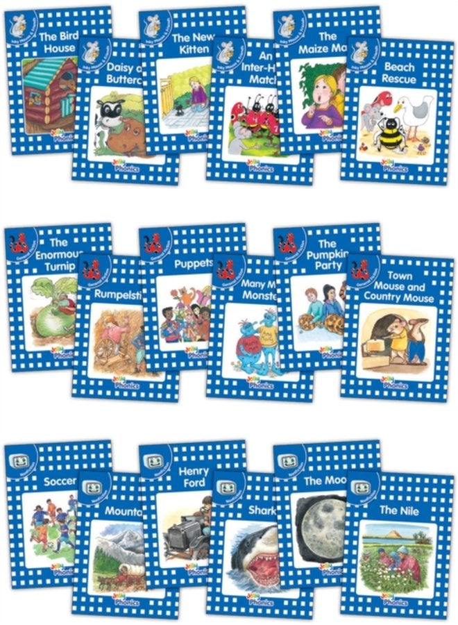 Jolly Phonics Readers Complete Set Level 4 In Precursive Letters British English edition - Paperback