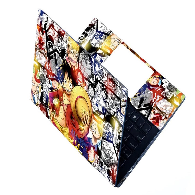 BAEYE Full Laptop Skin Stickers HD Quality Sticker for Laptops Upto 15.6" (Dustproof|Waterproof|Scratchproof|Reusable) - BE ONE Piece FL - Image 1