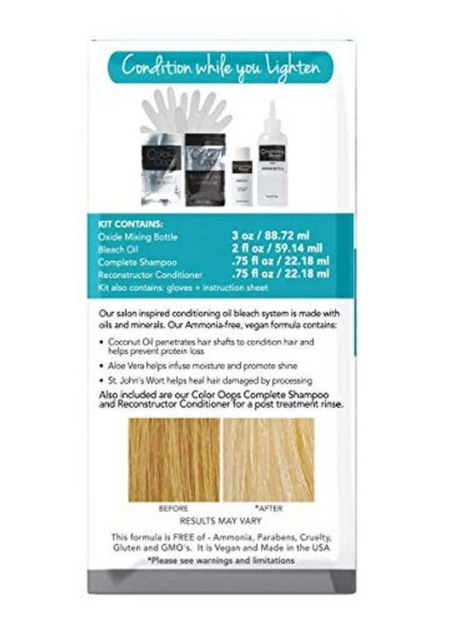 Color Oops - Conditioning Bleach W/ Coconut Oil Kit - Image 1
