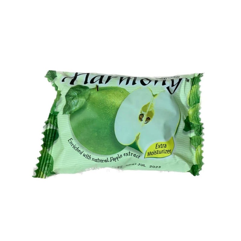 HARMONY SOAP MADE IN INDONESIAGREEN APPLE FLAVOUR PACK OF 8 PIECES  - Image 2
