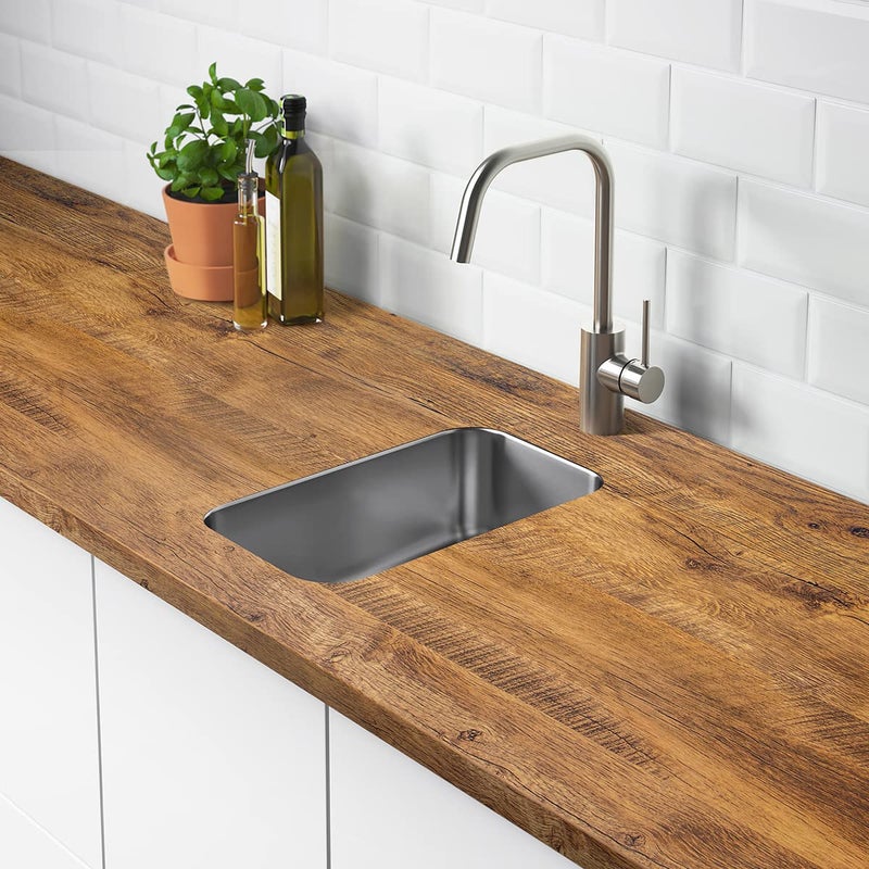 Erfoni Brown Wood Grain Contact Paper Wood Look Wallpaper Rustic Faux Wood Peel and Stick Wallpaper 17.7"x 78.7" Modern Removable Self Adhesive Wall Paper for Kitchen Cabinets Countertop Decor - Image 3