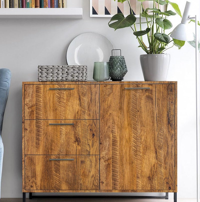 Erfoni Brown Wood Grain Contact Paper Wood Look Wallpaper Rustic Faux Wood Peel and Stick Wallpaper 17.7"x 78.7" Modern Removable Self Adhesive Wall Paper for Kitchen Cabinets Countertop Decor - Image 2