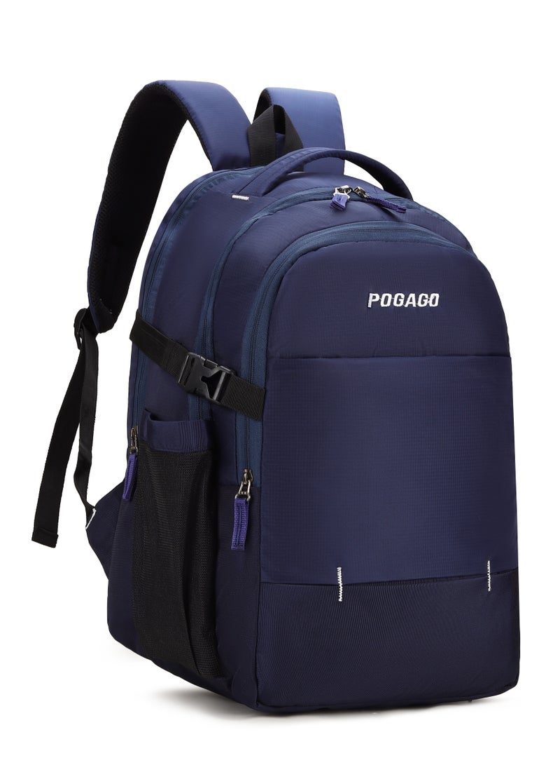 Pogago Travel Backpack, Water Resistant, 15.6" Laptop, Multiple Pockets Laptop, Travel Backpack, Business Backpacks for Women Men Work College Gift,Casual Daypack - Image 1