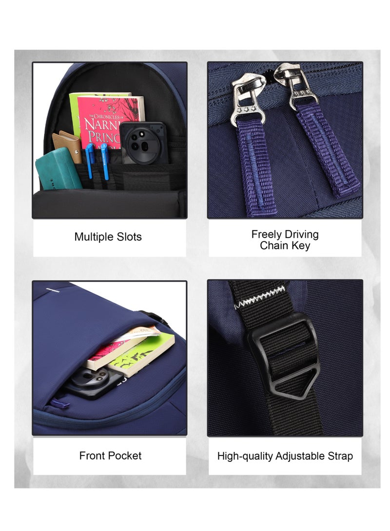 Pogago Travel Backpack, Water Resistant, 15.6" Laptop, Multiple Pockets Laptop, Travel Backpack, Business Backpacks for Women Men Work College Gift,Casual Daypack - Image 3