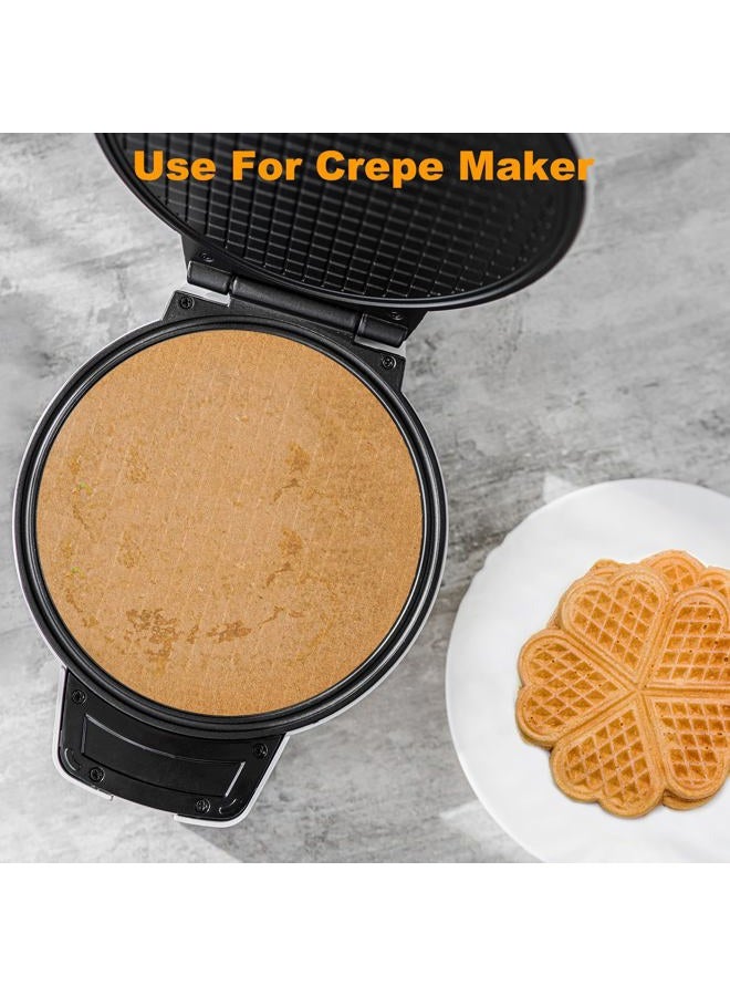 SMARTAKE 200 Pcs Unbleached Parchment Paper Baking Sheets Round, 4 Inches Non-Stick Precut Baking Parchment, Perfect for Baking Grilling Air Fryer Steaming Bread Cup Cake Cookie and More - Image 5