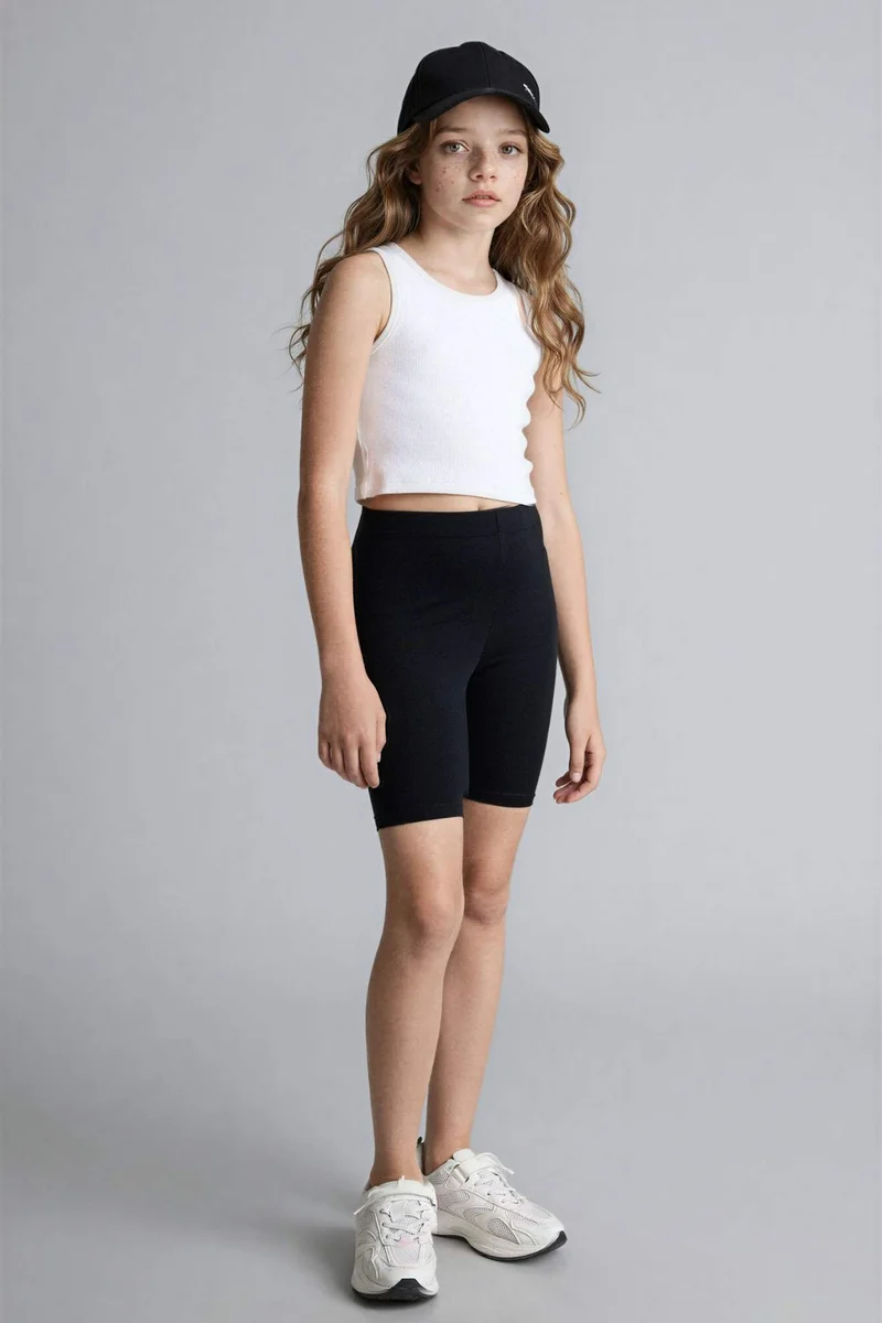 ديفاكتو Girl Biker Short Leggings