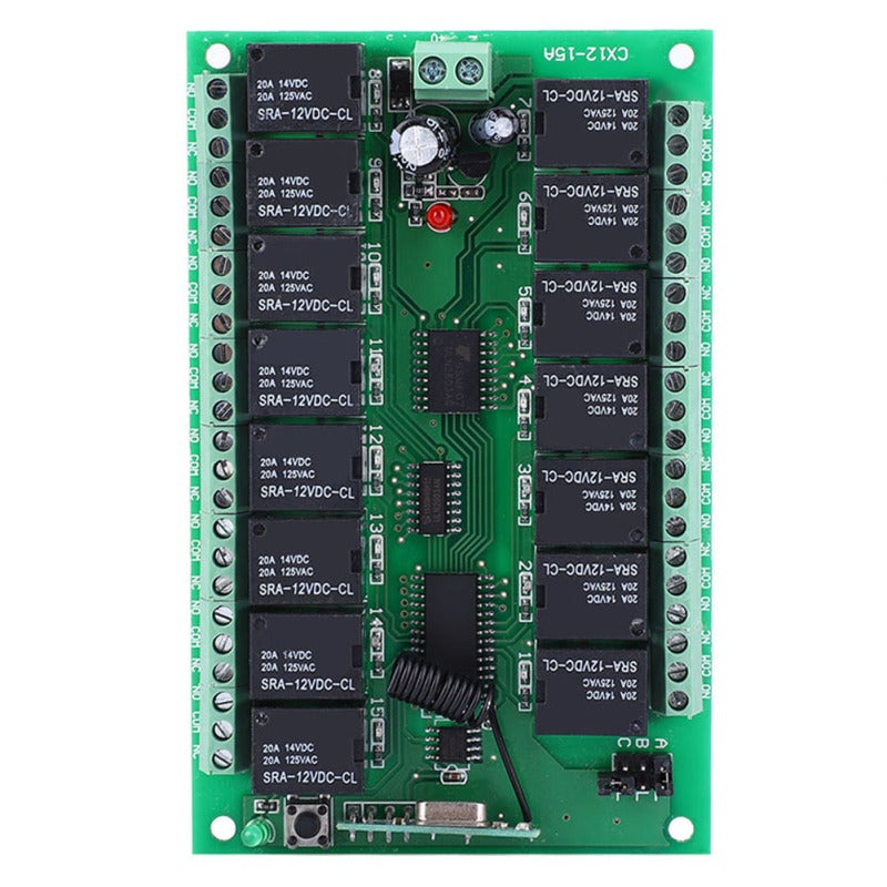 songle Remote Control Switch: DC12V 10A Relay, Multi-Remote Learning, 3 Output Modes - Easy Installation, Customizable Key Values for Large Power Appliances, Industrial & Home Use - Image 5