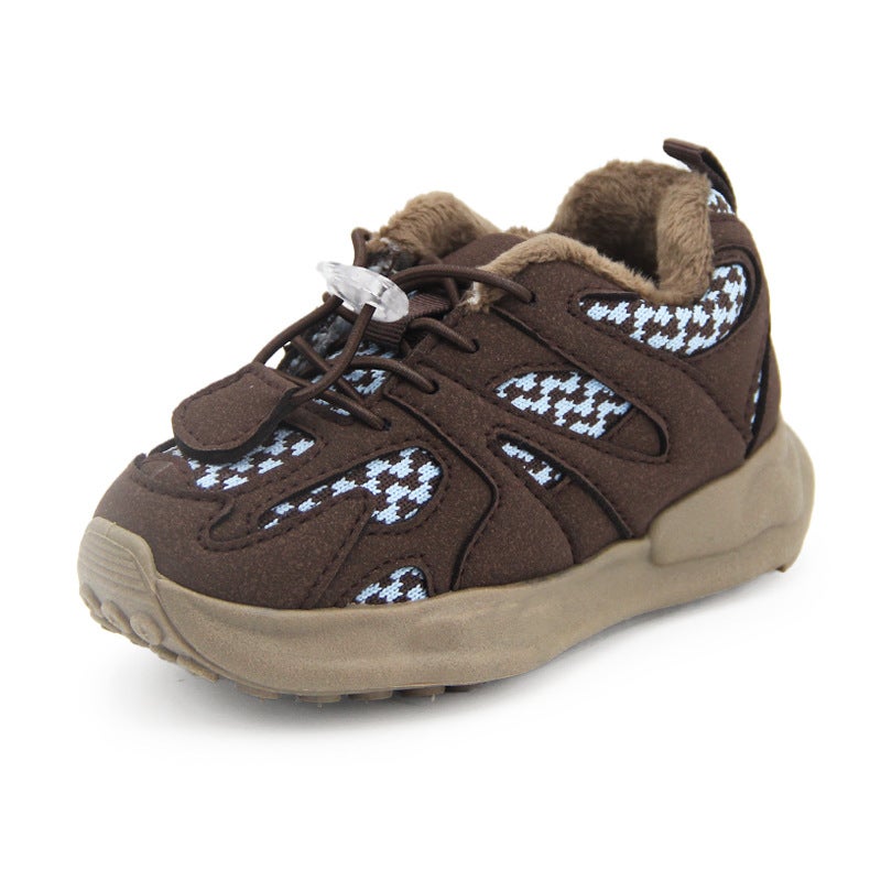 Topstar Launches New Soft-Soled Kidsren'S Cotton Shoes For Winter, Warm Kindergarten Indoor Shoes 1329 - Image 1