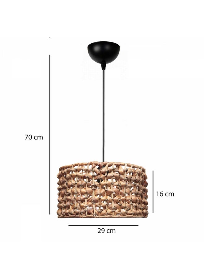 Natural Wicker Pendant Light – Warm & Earthy Atmosphere - Image 1