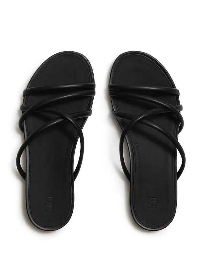 Fitflop GRACIE PRETTY STRAPPY SLIDE - LEATHER