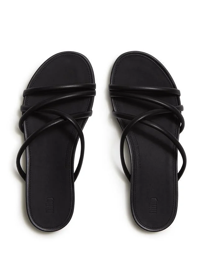 Fitflop GRACIE PRETTY STRAPPY SLIDE - LEATHER