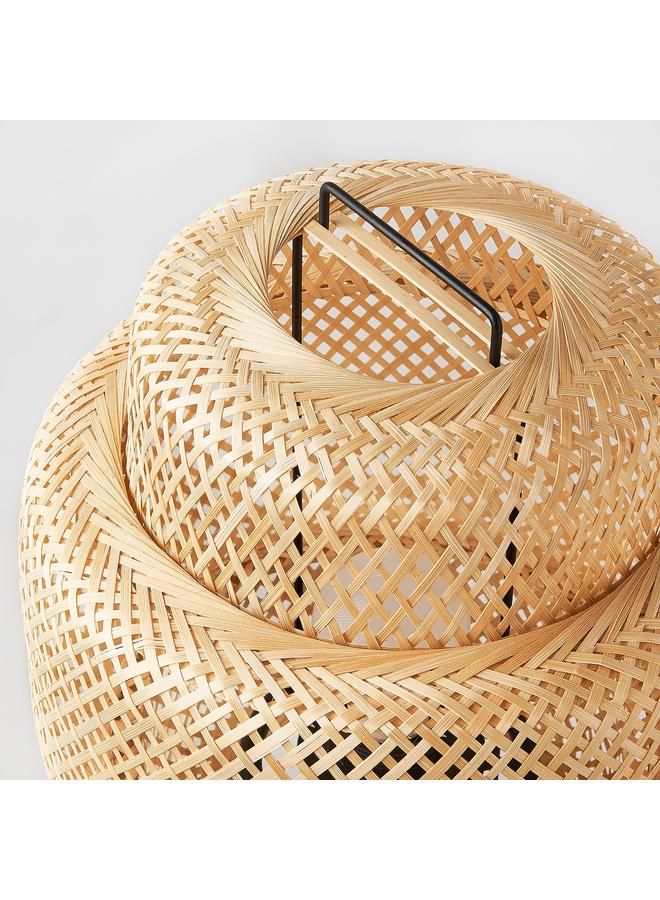 Zaboon Floor Lamp, Bamboo/Handmade - Image 3