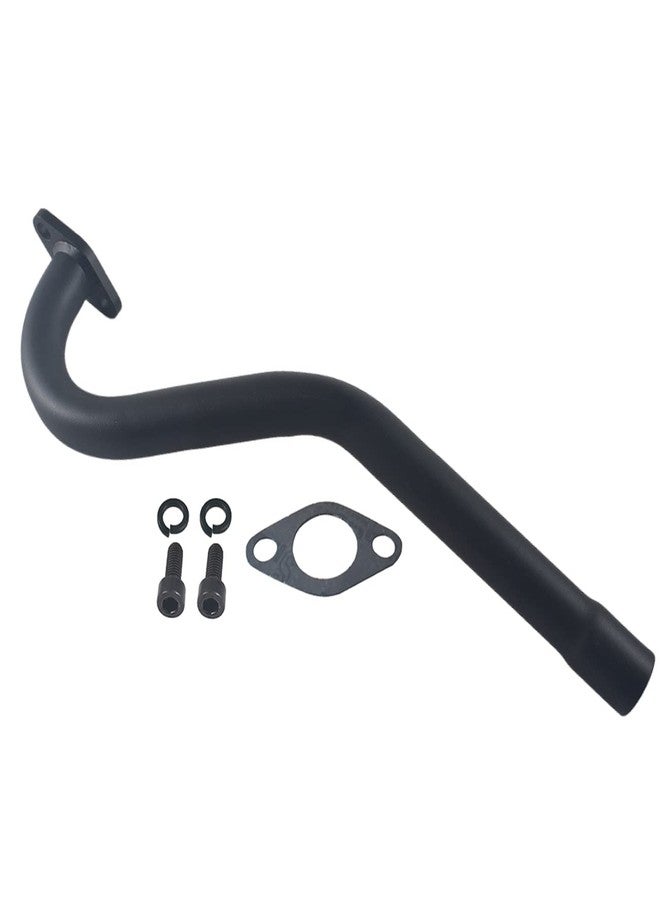 VCUJSUC Exhaust Pipe For Coleman CT100U Predator 79cc 98cc 3HP Mini bike Black - Image 1