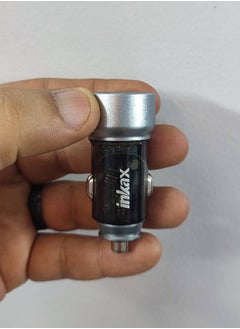 Inkax 3.1A Dual USB Fast Car Charger with USB to Micro Charging Cable  - Image 2