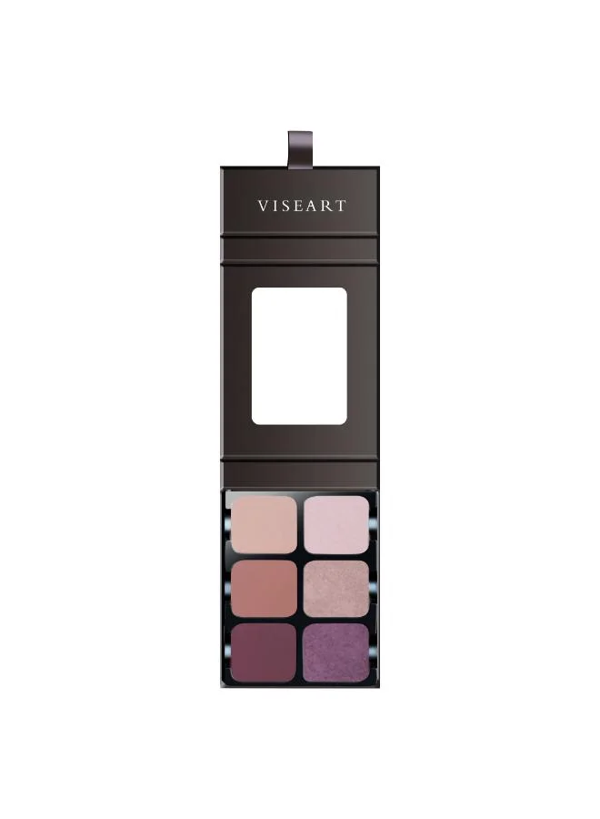 فايزارت Viseart 6 Colour Eyeshadow Palette Theory IV Amethyst