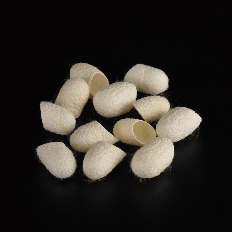 100pcs Silkworm Balls Purifying Exfoliating Scrubing Cocoons Finger Sleeves Blackhead Remover Natural Facial Skin Care - Image 4