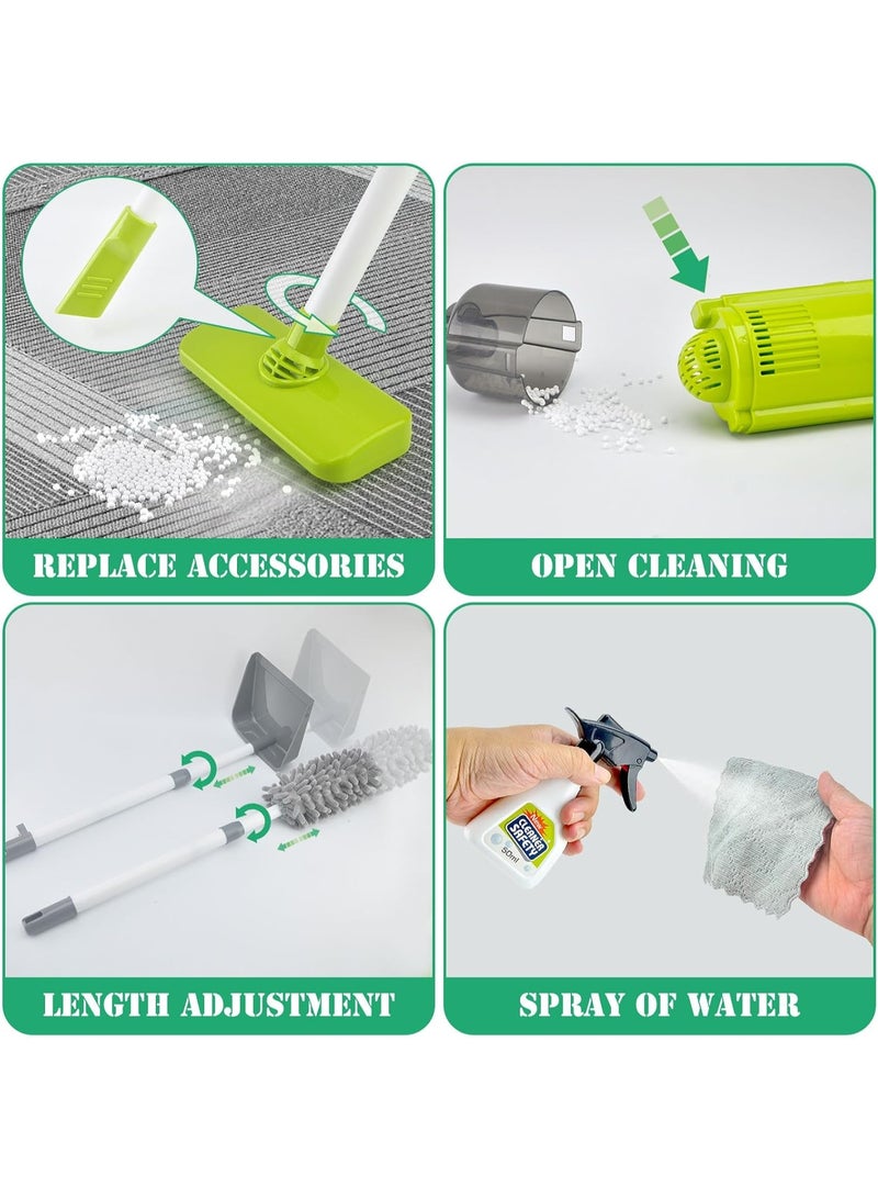 LBMT Kids Cleaning Toy Set, Pretend Play Home Cleaning Playset, Incl:Electric Toy Vacuum, Broom and Dustpan Set, Mop,Duster and More,Cleaning Tools Toys for Boys Girls - Image 3