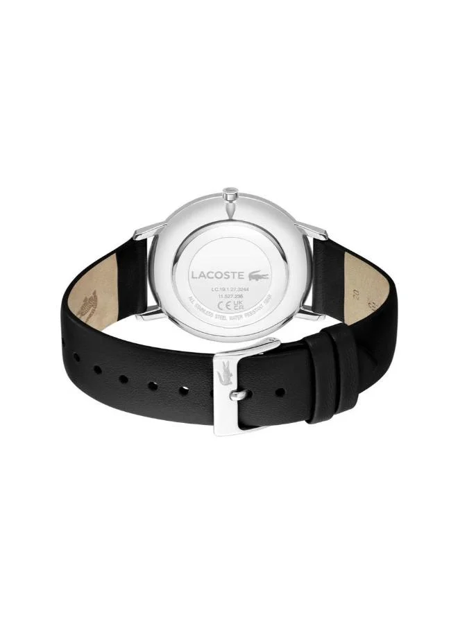 LACOSTE  Quartz Analog Watch with Leather Strap for Men | Best Price UAE