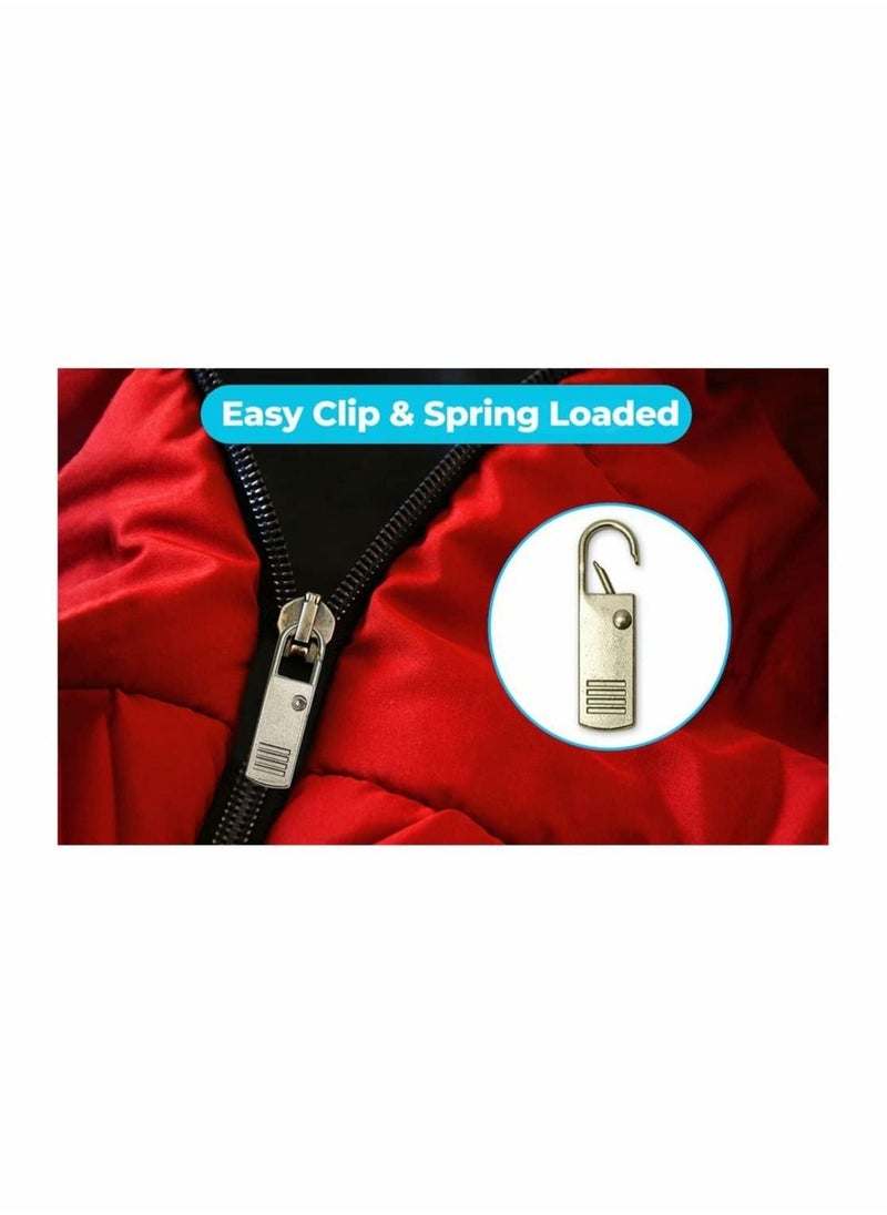 Zipper Pull Replacement - 10 PCS Detachable Zipper Pulls - Zipper Replacement - Zipper Repair Kit - Replacement Zipper Pull - Zipper Replacement Slider - Zipper Puller - Jacket Zipper