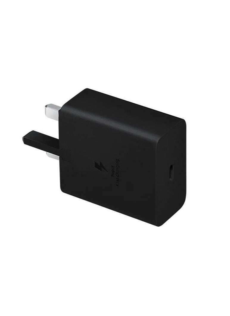 شاحن سريع 25 واط لهواتف سامسونج S23، S23+، S23 ألترا، S22، S22+، S22 ألترا، S21، S21 ألترا، S21+، S20، A33، A72، A71، A53، A52، A51، A50، M33 كابل USB C ومقبس الشحن - Image 5