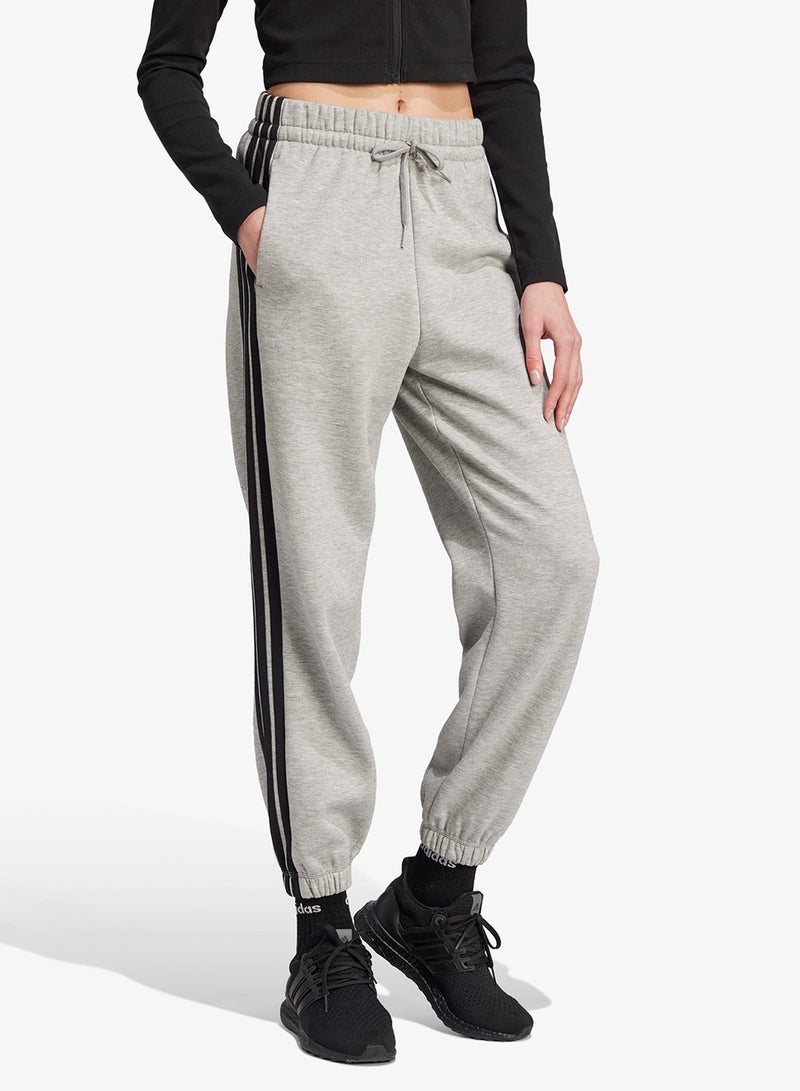 Adidas 3 Stripes Fleece Pants - Image 5