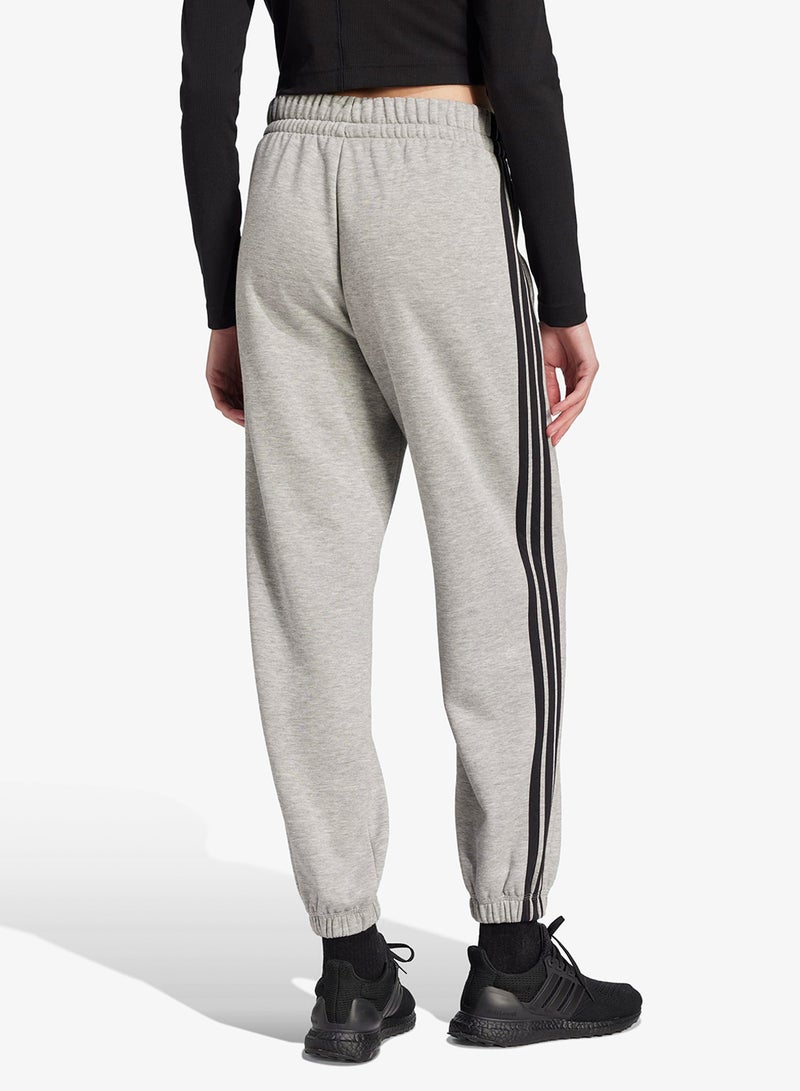 Adidas 3 Stripes Fleece Pants - Image 2