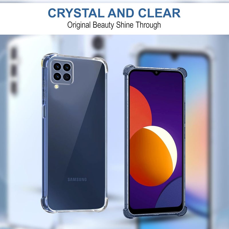 Cedo Samsung A12 / F12 / M12 Bumper Case | Soft Jel Flexible Thin Full Protection Shock Proof Clear TPU Back Case Cover for Samsung Galaxy A12 / F12 / M12 (Transparent) - Image 5