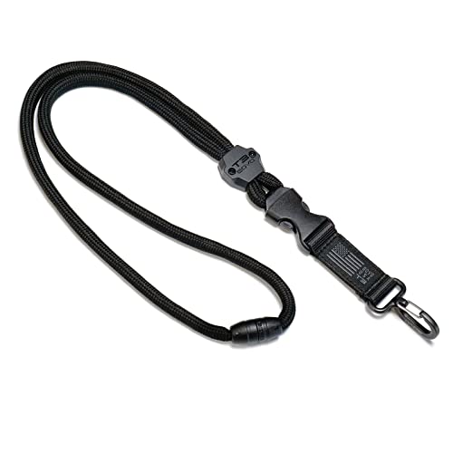 GOVO T3 Lanyard U.S. Special Edition,Durable Round Cord,Metal Hook,Breakaway Buckle,Safety Breakaway Device (American Flag Edition) - Image 1