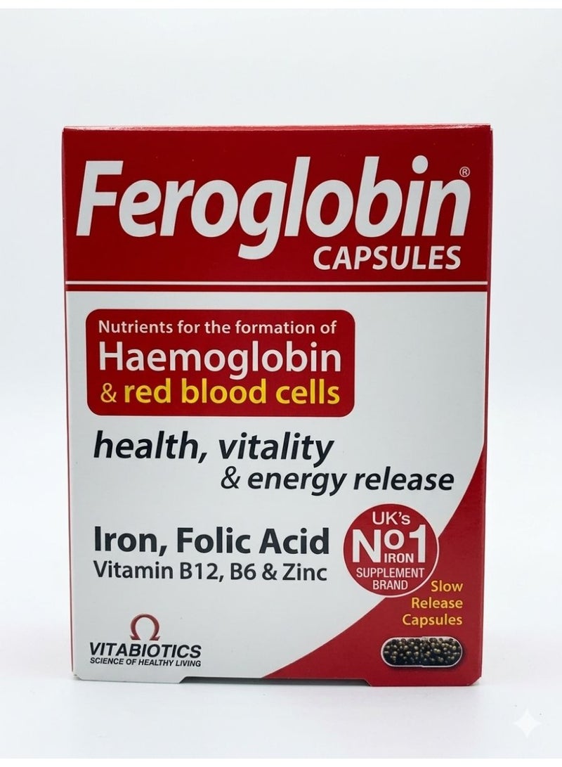 Feroglobin Original 30 Capsules - Image 1