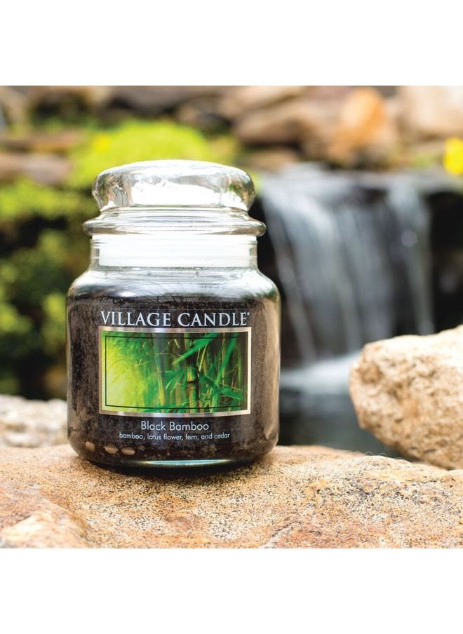 Village Candle - Village Candle Black Bamboo Small - Image 1