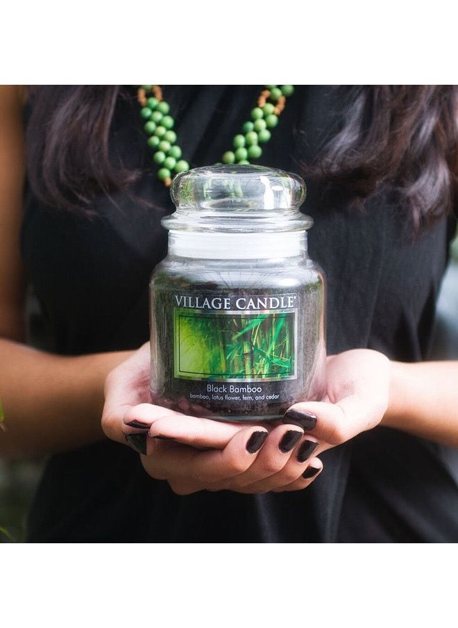Village Candle - Village Candle Black Bamboo Small - Image 1