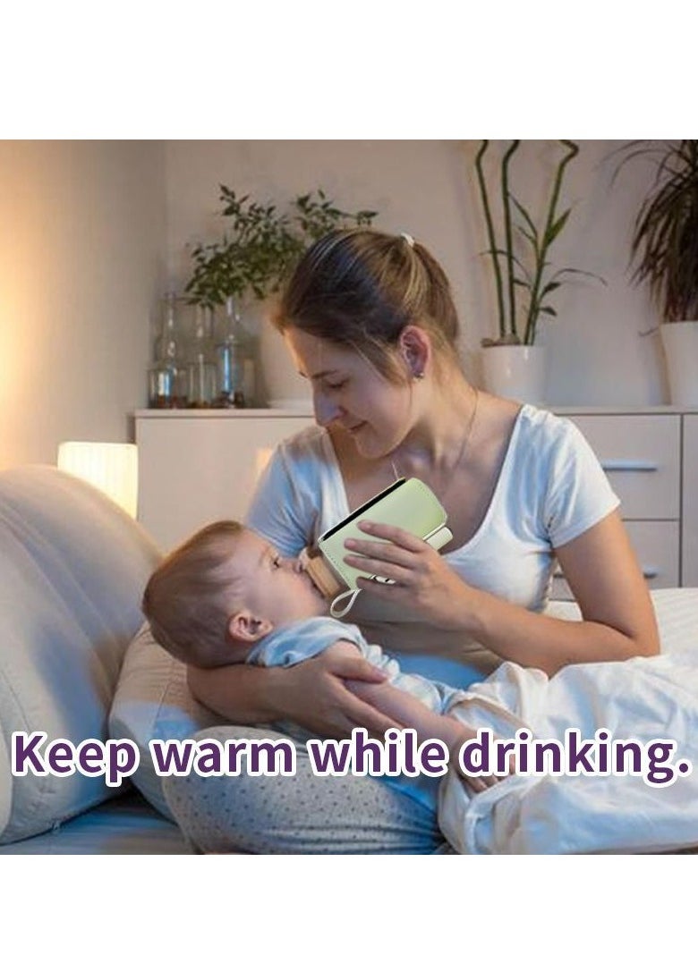Generic Bottle insulation cover usb child universal milk warmer artifact portable milk thermostat outdoor power storage protective cover (beige)  - Image 5