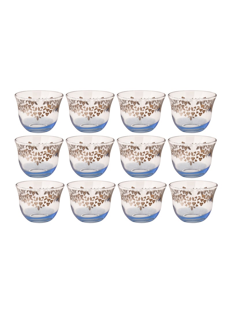 12-Piece Glass Turkey Cawa Cup Set Blue/Clear - pzsku/Z921712465983C2B3221BZ/45/_/1648551595/09d5e774-00a9-48d6-8b00-b1f0841556b3