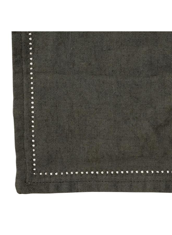 Secret de Gourmet Elina Rectangular Placemat Green Khaki 45 x 30cm 188953C - Image 3