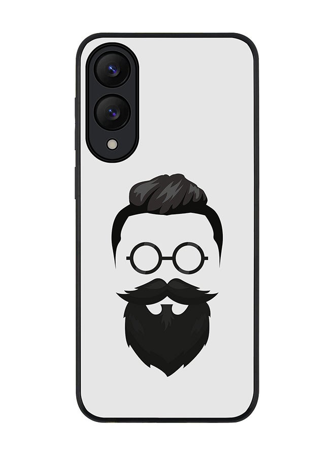 Stylizedd For Samsung Galaxy S25 Edge Case,Slim fit Camera Protection, Shockproof Thin Phone cover  - Beard Hipster