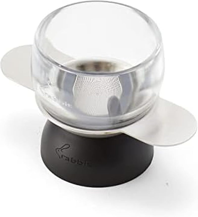 rabbit Wine, Wine Aerator with Sediment Strainer and Stand, Hand-Free Wine Decanter for Red Wine Lovers, 3.35 x 3.35 x 5.6 IN - Image 1