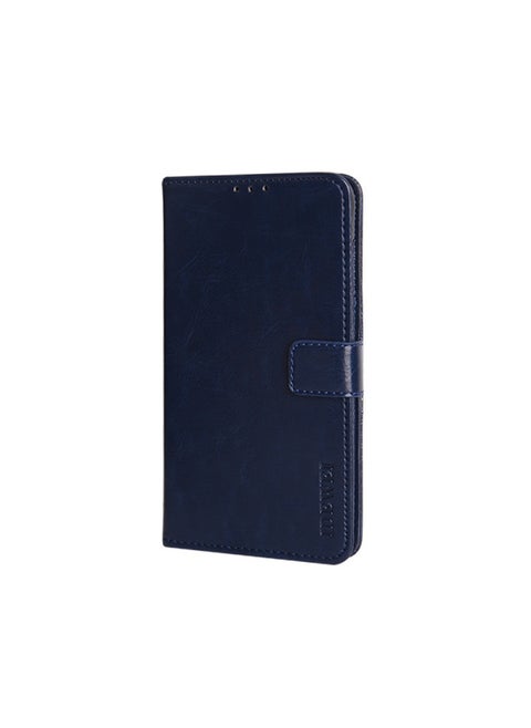Suitable For SamsungA36 5G/A56 5G Mobile Phone Case Mobile Phone Leather Case Flip Mobile Phone Protective Case Anti-drop Case-Color:Dark Blue-Applicable Models:For SamsungA36 5g
