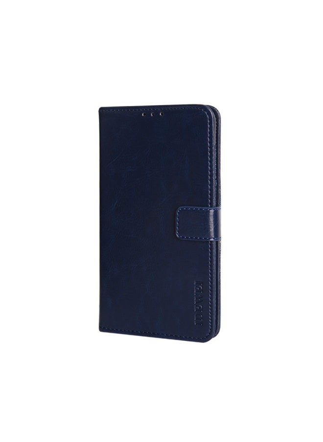 Generic - Suitable For SamsungA36 5G/A56 5G Mobile Phone Case Mobile Phone Leather Case Flip Mobile Phone Protective Case Anti-drop Case-Color:Dark Blue-Applicable Models:For SamsungA36 5g - Image 1
