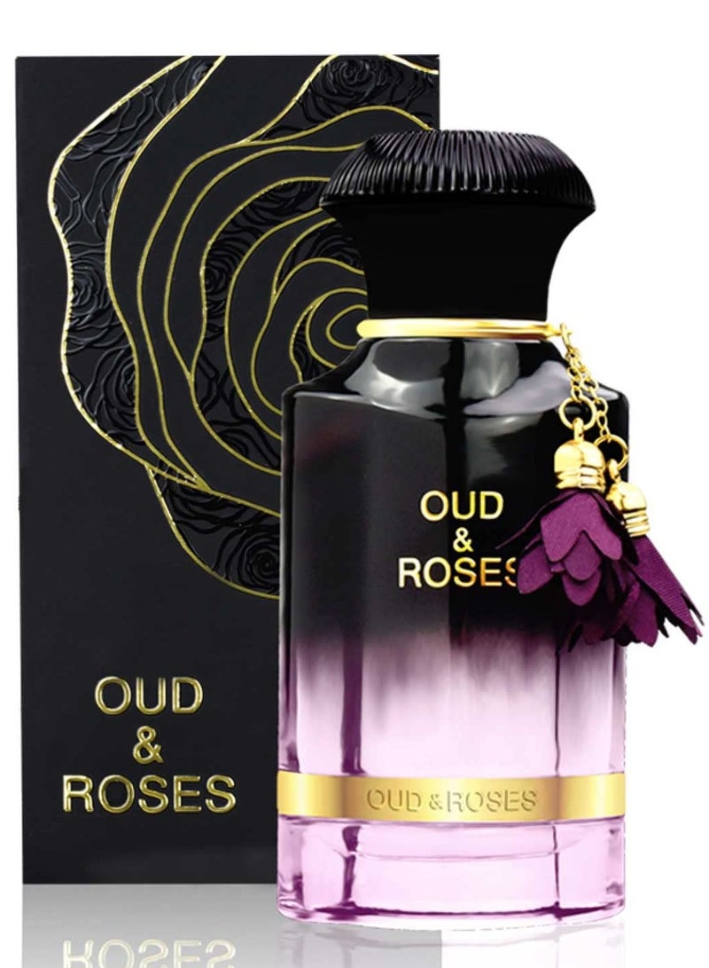 Ahmed Al Maghribi Oud and Roses Eau De Parfum 60 ml - Image 1
