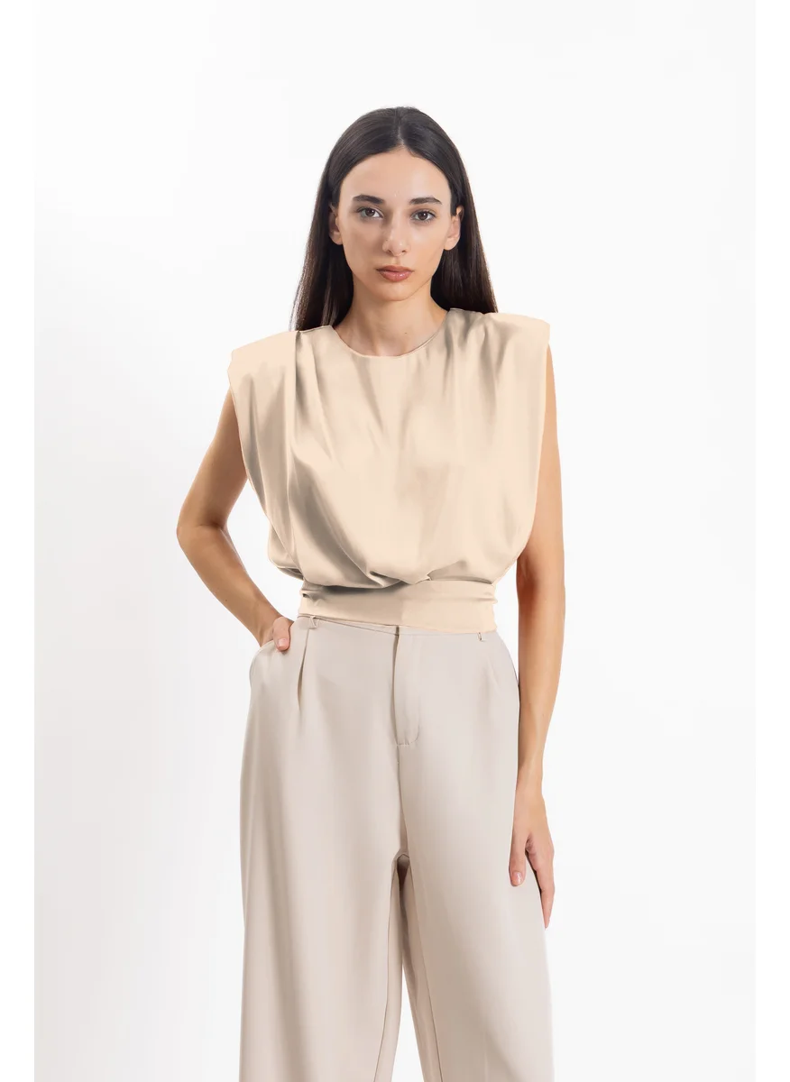 شايبس SATIN BACK TIE TOP