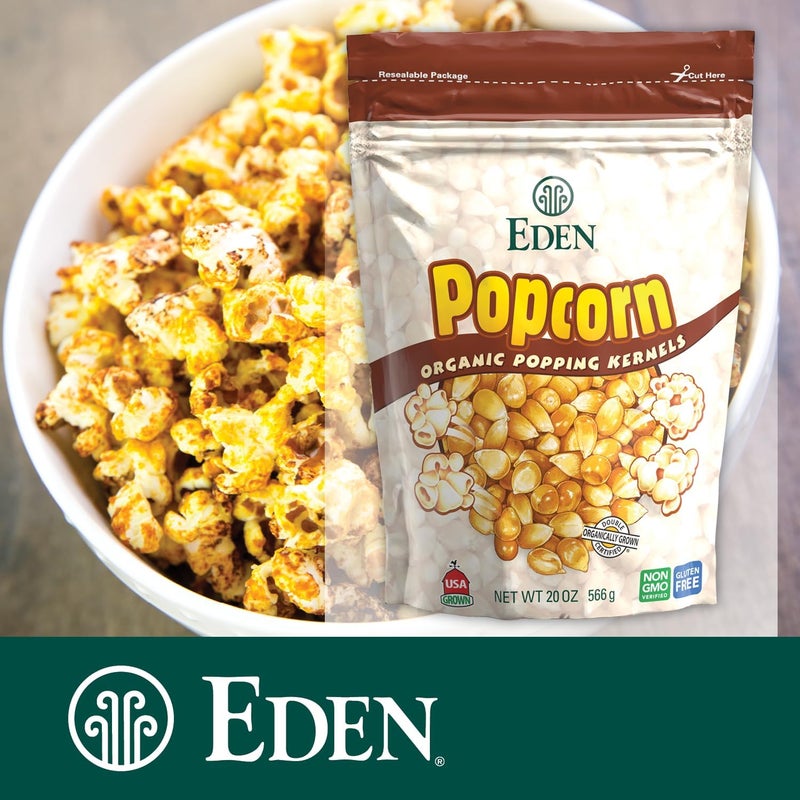 Eden Organic Yellow Popcorn Kernels - 20 oz (2-Pack) - Image 5